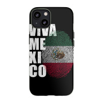 Viva Mexico, It's In My Dna Mexican Fingerprint Independance T Shirt Iphone 13 Case | Artistshot