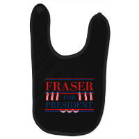 Jamie Fraser For President Baby Bibs | Artistshot