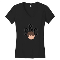 States & Capitals - Black Women's V-neck T-shirt | Artistshot