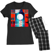 Japanese Vaporwave Futuristic Table Women's Pajamas Set | Artistshot