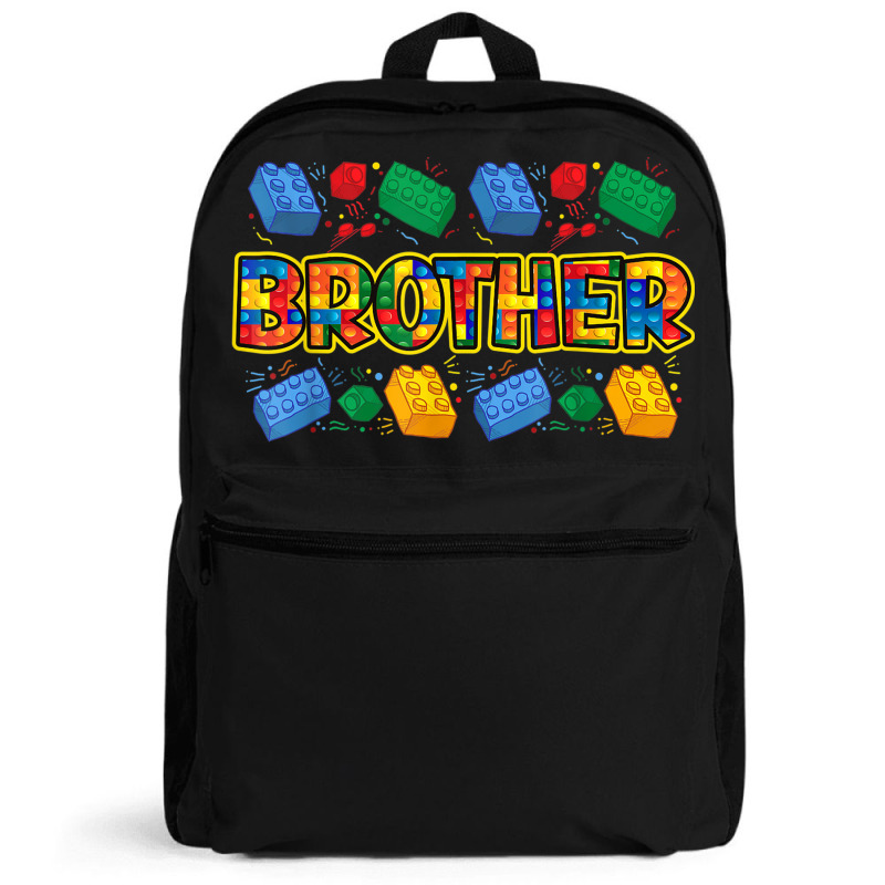 Brother Brick Builder Boy Master Builder Blocks Building Backpack | Artistshot