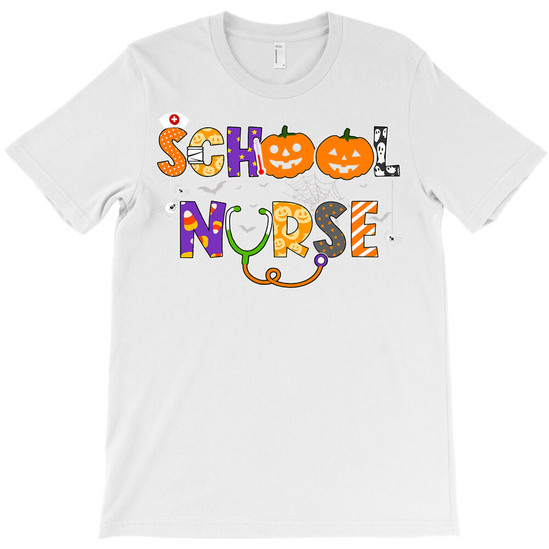 School Nurse Halloween Costume Registered Nurse Life Pumpkin T-shirt | Artistshot