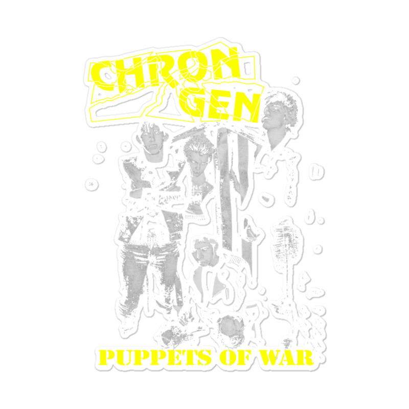 Chron Gen - Chronic Generation - Puppets Of War Premium Sticker | Artistshot