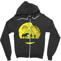 Moonwalk Zipper Hoodie | Artistshot