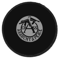 Crass - Anarchy And Peace Premium Round Patch | Artistshot