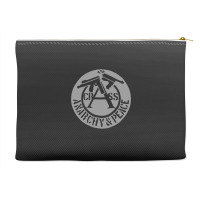 Crass - Anarchy And Peace Premium Accessory Pouches | Artistshot