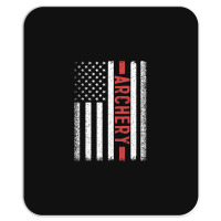 Archery American Flag, Archery American Flag Art, Archery American Fla Mousepad | Artistshot