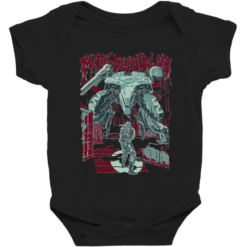 Metal Gear Solid Fan Art Baby Bodysuit by cm-arts | Artistshot