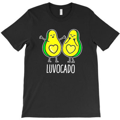 Luvocado Funny Valentines Day T-shirt Designed By Davian