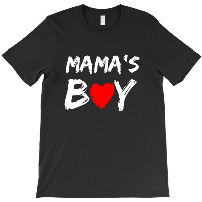 Mama's Boy Valentines Day T-shirt Designed By Davian