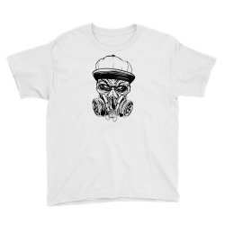 gas mask zombie for halloween, spooky, Youth Tee | Artistshot