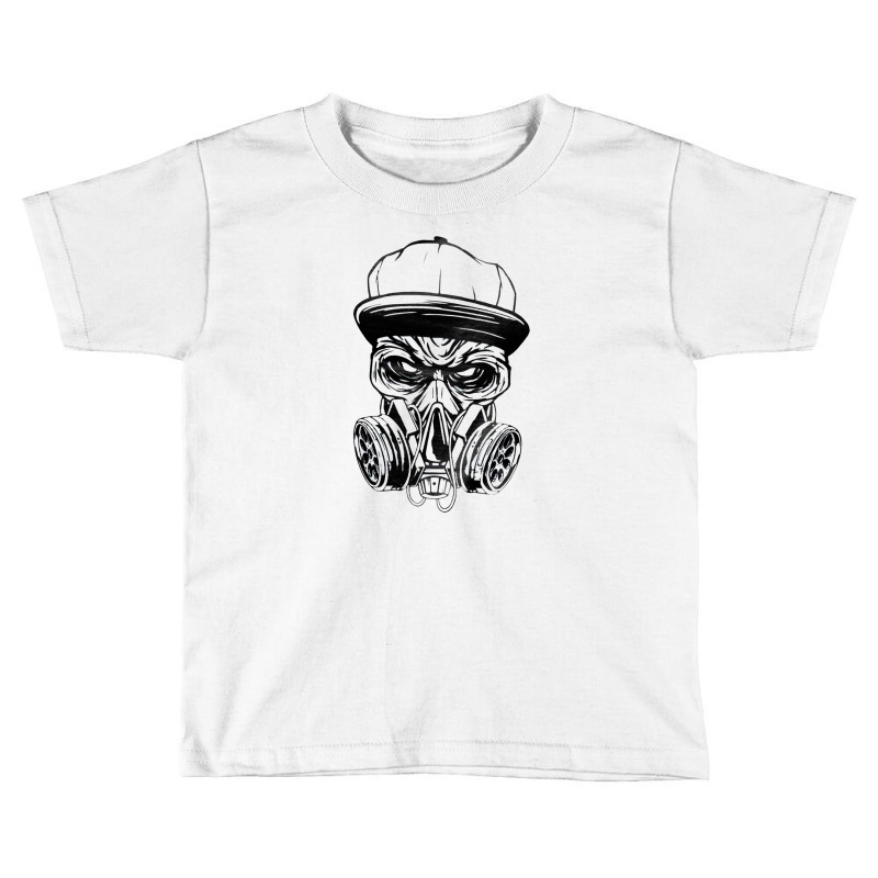 Gas Mask Zombie For Halloween, Spooky, Toddler T-shirt | Artistshot
