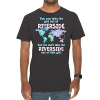 Womens Women From Riverside   Girl From Riverside California V Neck T Vintage T-shirt | Artistshot