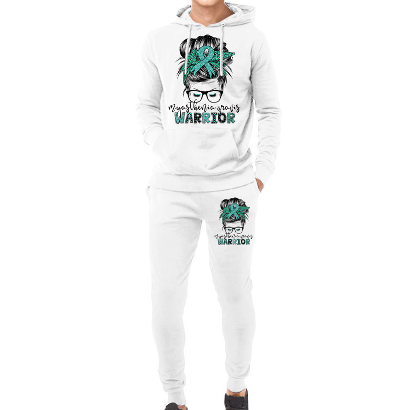 Myasthenia Gravis Warrior Mom Mg Awareness T Shirt Hoodie & Jogger Set | Artistshot