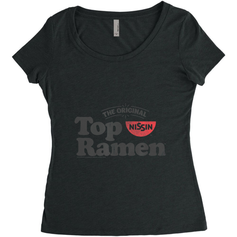 Top Ramen Faded Classic Women's Triblend Scoop T-shirt by Kanmopsuk45 | Artistshot