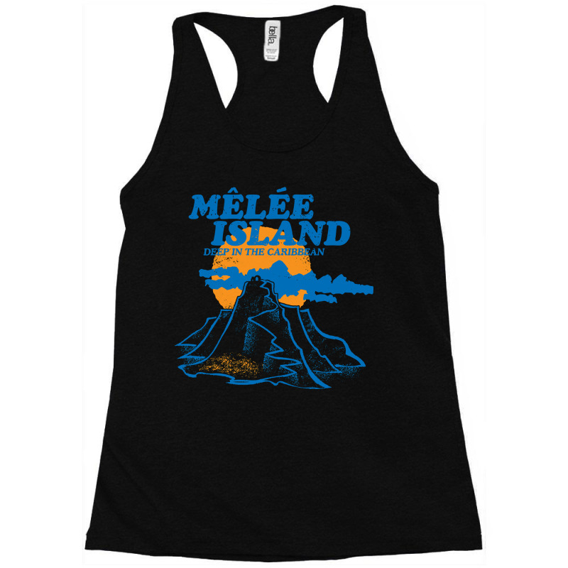 Mêlée Island (dark Variant) Racerback Tank by cm-arts | Artistshot