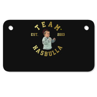 Hasbulla Magomedov - Team Mma Hasbulla Fight Meme Motorcycle License Plate | Artistshot