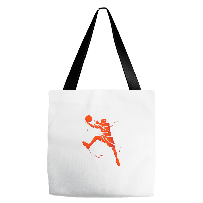 Basketball Player Splash Skill Tote Bags | Artistshot