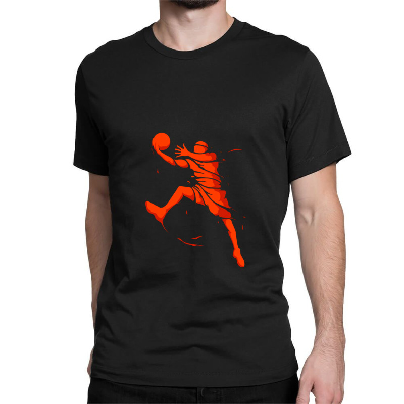 Basketball Player Splash Skill Classic T-shirt | Artistshot