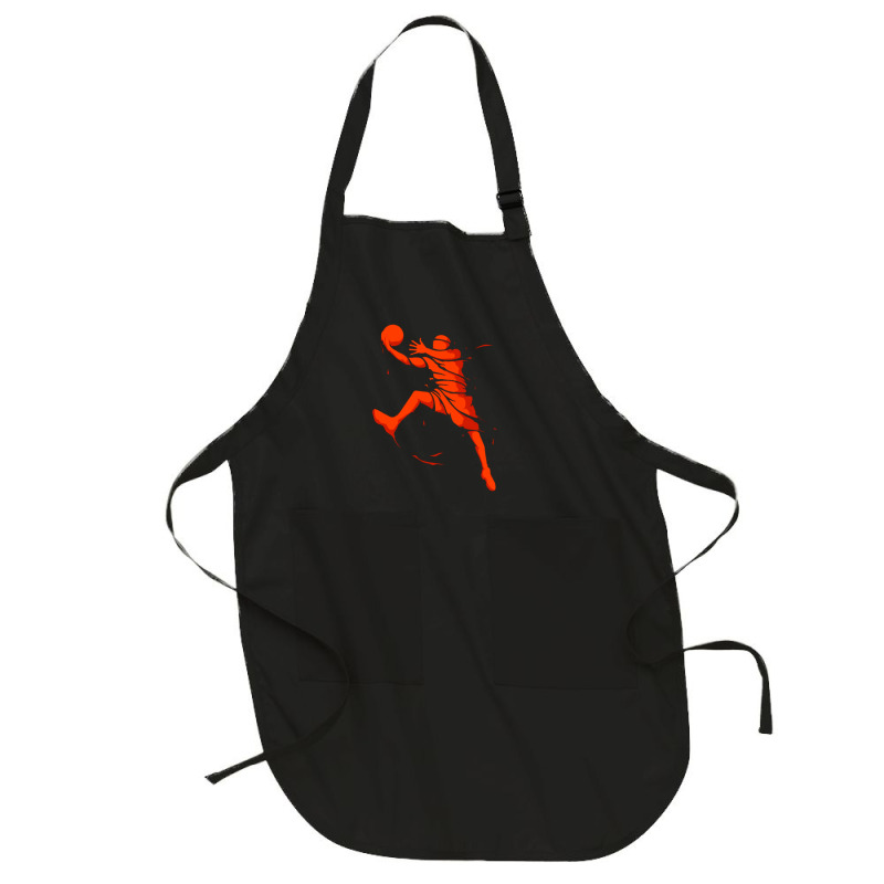 Basketball Player Splash Skill Full-length Apron | Artistshot