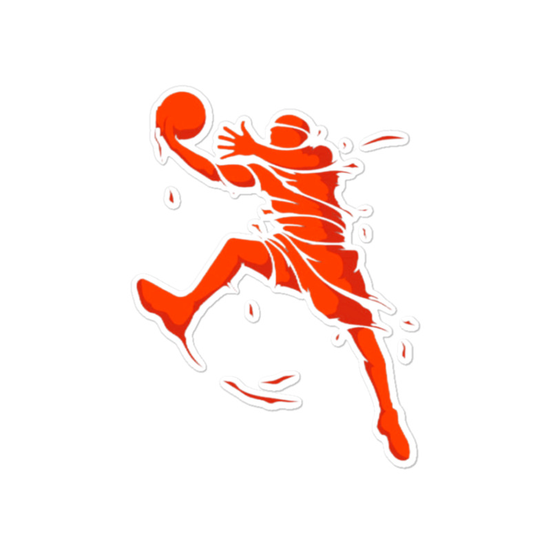 Basketball Player Splash Skill Sticker | Artistshot