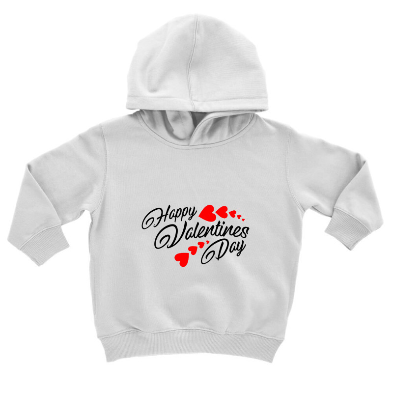 Happy Valentines Day Love Couple Toddler Hoodie | Artistshot