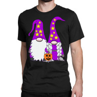 Halloween Gnomes T  Shirt Halloween Gnome Couple Witch Warlock Cute 82 Classic T-shirt | Artistshot