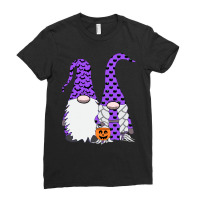 Halloween Gnomes T  Shirt Halloween Gnome Couple Witch Warlock Cute 82 Ladies Fitted T-shirt | Artistshot