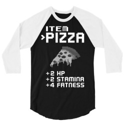 Facts Of Pizza 3/4 Sleeve Shirt | Artistshot