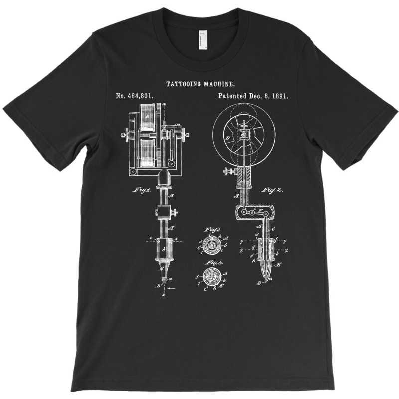 Vintage Tattoo Artist Gun Shirt   Inking Machine Drawing Tee T-shirt | Artistshot