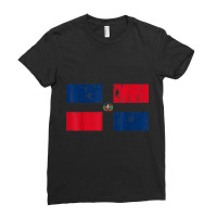 Dominican Flag   Dominican Republic Flag Vintage Pride T Shirt Ladies Fitted T-shirt | Artistshot