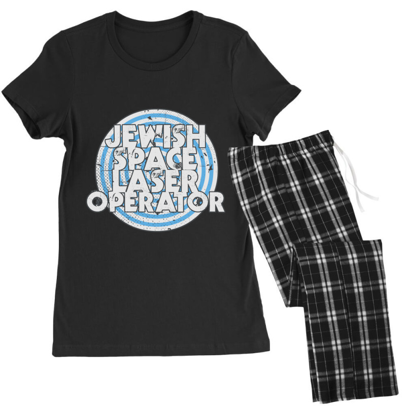 Jewish Space Laser Operator Satire - Dark Outline Women's Pajamas Set by MICHELLEKING | Artistshot