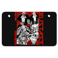 Eustass Kid Manga Panel Atv License Plate | Artistshot