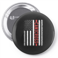 Canicross American Flag, Canicross American Flag Art, Canicross Americ Pin-back Button | Artistshot