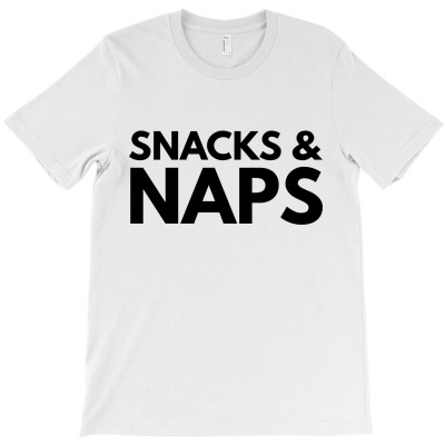 Snack And Naps T-shirt Designed By Fahmi Futri