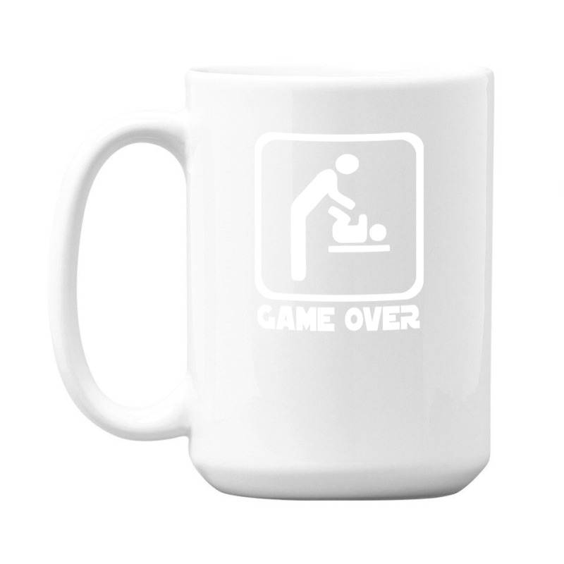 Game Over Daddy Funny 15 Oz Coffee Mug | Artistshot