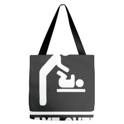 game over daddy funny Tote Bags | Artistshot