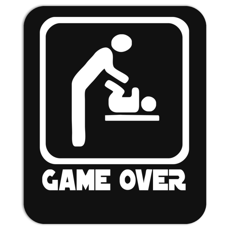 Game Over Daddy Funny Mousepad | Artistshot