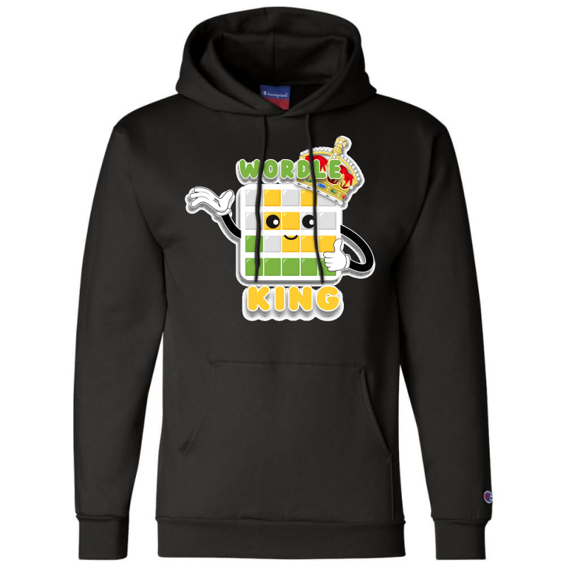 Wordle King Daily Word Game Wordle Kawaii Champion Hoodie | Artistshot