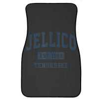 Jellico Tennessee Tn Vintage Athletic Sports Design Front Car Mat | Artistshot