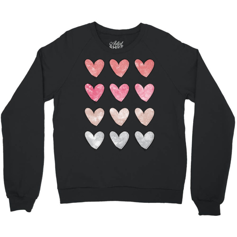 Hearts Crewneck Sweatshirt | Artistshot