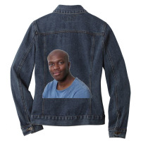 Funny Ksi Baldiski Jj Olatunji Team Ladies Denim Jacket | Artistshot