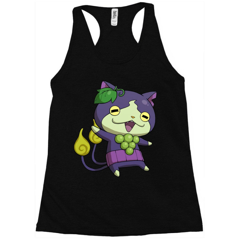 Grape Jibanyan Racerback Tank by cm-arts | Artistshot