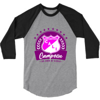 Cali Campeón   T Shirt 3/4 Sleeve Shirt | Artistshot