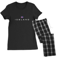 Iceland Flag Women's Pajamas Set | Artistshot