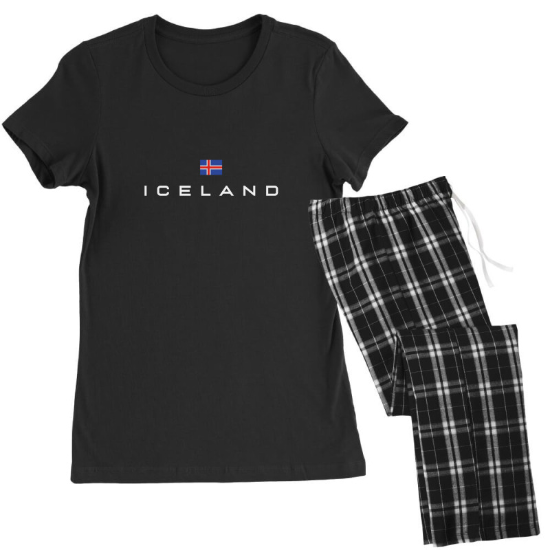 Iceland Flag Women's Pajamas Set by cm-arts | Artistshot