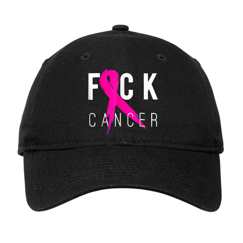 Fuck Cancer Adjustable Cap by Outpost | Artistshot