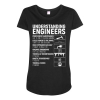 Understanding Engineers Funny Mechanical Engineering Maternity Scoop Neck T-shirt | Artistshot