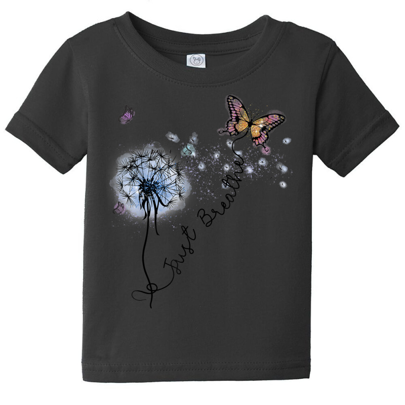 Yoga Meditation For Women Relax Positive Butterfly Top Baby Tee by August | Artistshot