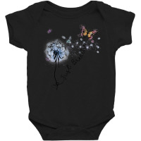 Yoga Meditation For Women Relax Positive Butterfly Top Baby Bodysuit | Artistshot